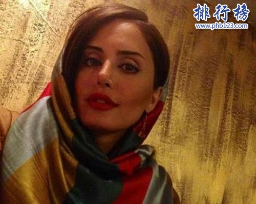 伊朗十大美女排行榜，第一超模Mahlagha Jaberi登顶 